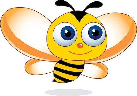 Bee illustration design Photographie de stock - Aubaine LD & Abonnement, Code: 400-07817188