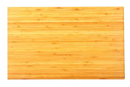 Wooden chopping board on white background, stock photo Stock Photo - Budget Royalty-Free & Subscription, Code: 400-07818735
