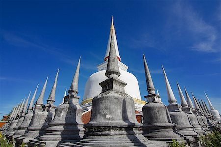 Wat Mahathat Woramahawihan, Nakhon Si Thammarat Province Thailand Stock Photo - Budget Royalty-Free & Subscription, Code: 400-07818874