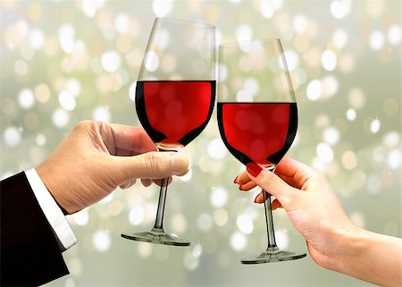 pic of drinking celebration for new year - Celebration Drinks Stock Photo - Budget Royalty-Free & Subscription, Code: 400-07819085