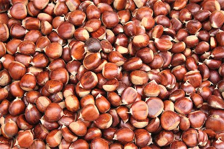 simsearch:400-07289954,k - Horizontal background with chestnuts Stock Photo - Budget Royalty-Free & Subscription, Code: 400-07819287
