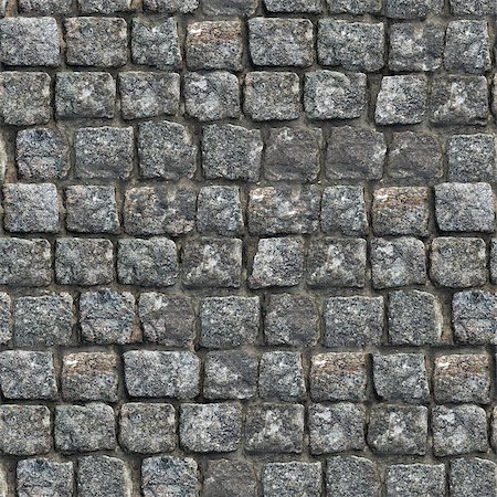 Gray Old Paving Stone Closeup. Seamless Tileable Texture. Stock Photo - Budget Royalty-Free & Subscription, Code: 400-07819425