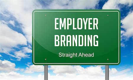 simsearch:400-07819447,k - Highway Signpost with Employer Branding wording on Sky Background. Stock Photo - Budget Royalty-Free & Subscription, Code: 400-07819447