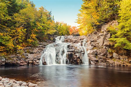 Mary Ann Falls (Highlands National Park, Cape Breton, Nova Scotia, Canada) Photographie de stock - Aubaine LD & Abonnement, Code: 400-07824034
