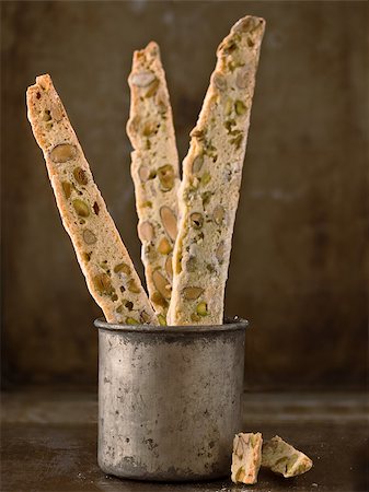 close up of rustic traditional italian biscotti Stock Photo - Budget Royalty-Free & Subscription, Code: 400-07824518