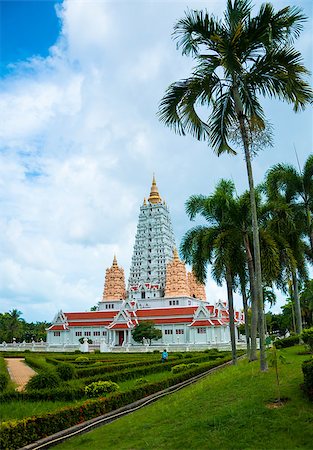 Bodhgaya Stupa in Chonburi Thailand Photographie de stock - Aubaine LD & Abonnement, Code: 400-07824513