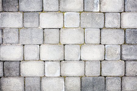 simsearch:400-08888374,k - Gray concrete blocks in the walkway Stock Photo - Budget Royalty-Free & Subscription, Code: 400-07825289