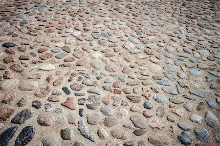 simsearch:400-04932502,k - Old stone road texture background Photographie de stock - Aubaine LD & Abonnement, Code: 400-07825293