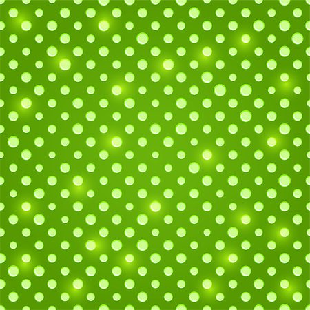 simsearch:400-07825372,k - Shiny Green Seamless Polka Dot Background Pattern Photographie de stock - Aubaine LD & Abonnement, Code: 400-07825372