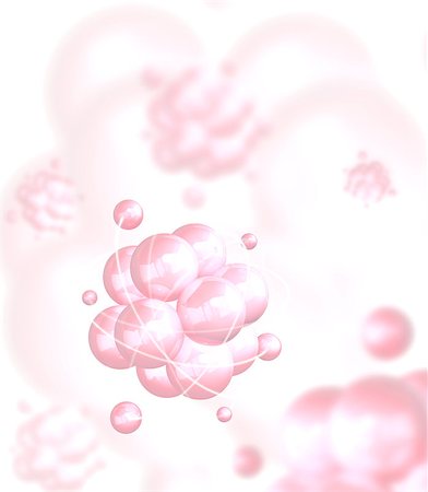 simsearch:400-09031505,k - Molecular structure. Model of molecule of pink color Stock Photo - Budget Royalty-Free & Subscription, Code: 400-07826291