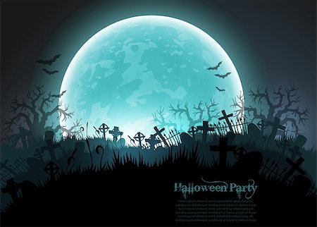 simsearch:400-08260546,k - Halloween party, this illustration may be useful as designer work Fotografie stock - Microstock e Abbonamento, Codice: 400-07826467