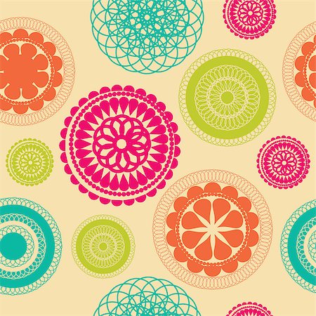 seamless summer backgrounds - Flower Leaves Seamless Pattern Background Vector Illustration. EPS10 Stock Photo - Budget Royalty-Free & Subscription, Code: 400-07827204