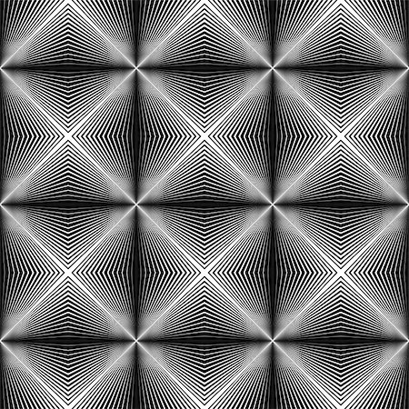 simsearch:400-07836085,k - Design seamless diamond trellised pattern. Abstract geometric monochrome background. Speckled texture. Vector art Foto de stock - Super Valor sin royalties y Suscripción, Código: 400-07827659