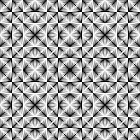 simsearch:400-08051059,k - Design seamless square trellised pattern. Abstract geometric monochrome background. Speckled texture. Vector art Foto de stock - Royalty-Free Super Valor e Assinatura, Número: 400-07827677