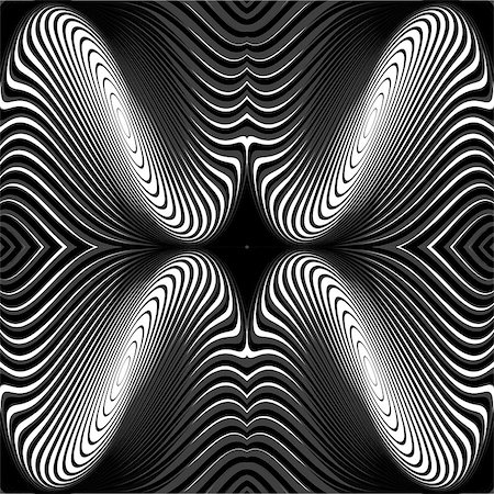 simsearch:400-07551581,k - Design monochrome whirl circular movement background. Abstract stripy twisted warped textured backdrop. Vector-art illustration. EPS10 Foto de stock - Royalty-Free Super Valor e Assinatura, Número: 400-07827694