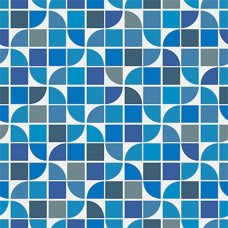 patterned tiles - Vector colorful geometric background, water wave theme abstract pattern. Stock Photo - Budget Royalty-Free & Subscription, Code: 400-07828069