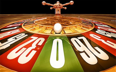 simsearch:400-07832442,k - 3D rendering of a roulette Stock Photo - Budget Royalty-Free & Subscription, Code: 400-07828458