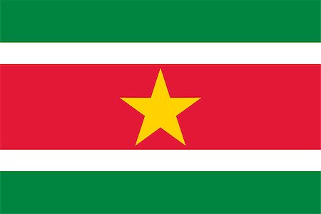 suriname - Vector Suriname national flag Photographie de stock - Aubaine LD & Abonnement, Code: 400-07829087