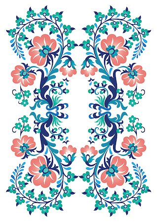 simsearch:400-07630654,k - an embroidery design created in the old Turkish motifs Photographie de stock - Aubaine LD & Abonnement, Code: 400-07829437