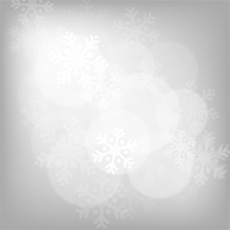 simsearch:400-07179433,k - Abstract silver christmas background with snowflakes Stock Photo - Budget Royalty-Free & Subscription, Code: 400-07829738
