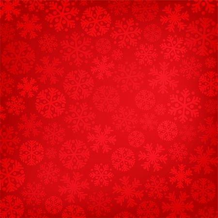 simsearch:400-07179433,k - Abstract red christmas background with snowflakes Stock Photo - Budget Royalty-Free & Subscription, Code: 400-07829745