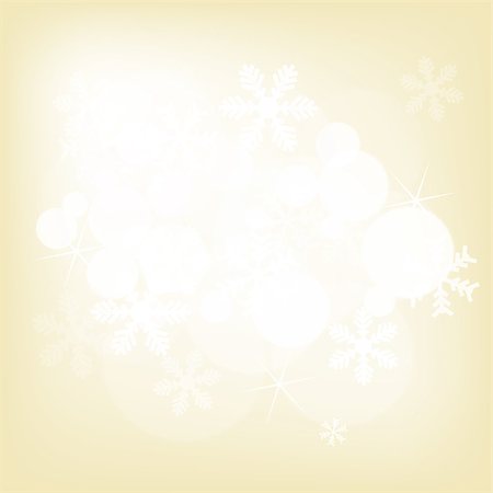 simsearch:400-07299338,k - Abstract yellow christmas background with snowflakes Photographie de stock - Aubaine LD & Abonnement, Code: 400-07829740