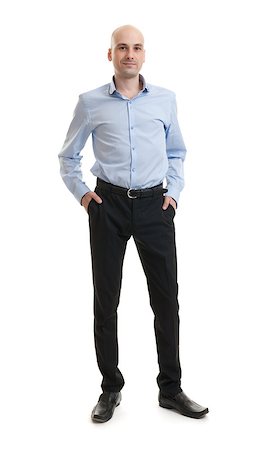 simsearch:400-07820348,k - full length portrait of a businessman over white background Photographie de stock - Aubaine LD & Abonnement, Code: 400-07820344