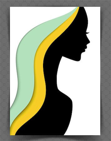 simsearch:400-07427415,k - Vector illustration of Beautiful woman Photographie de stock - Aubaine LD & Abonnement, Code: 400-07821279