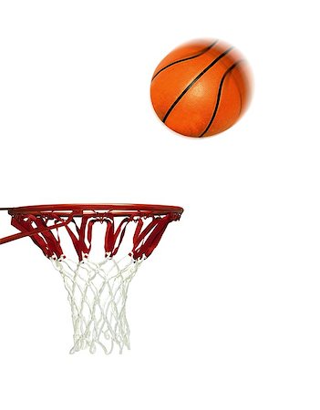 Basketball Score Shoot to Hoop Stock Photo - Budget Royalty-Free & Subscription, Code: 400-07821435