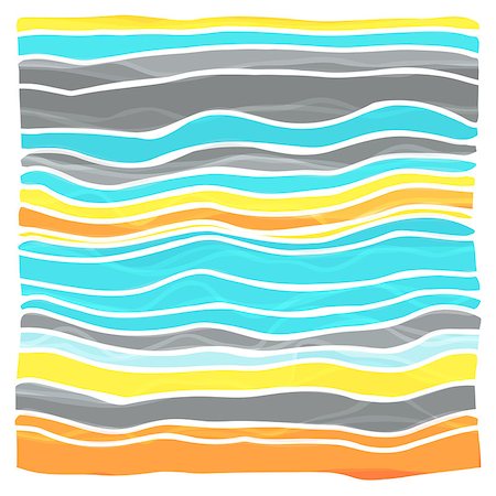 simsearch:400-07717164,k - Abstract colorful striped wave background. Vector illustration Photographie de stock - Aubaine LD & Abonnement, Code: 400-07821566