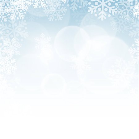 simsearch:400-07839998,k - Abstract blue christmas background with snowflakes Stock Photo - Budget Royalty-Free & Subscription, Code: 400-07821624