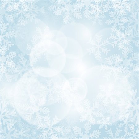simsearch:400-07839998,k - Abstract blue christmas background with snowflakes Stock Photo - Budget Royalty-Free & Subscription, Code: 400-07821628