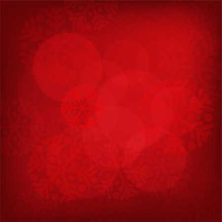 simsearch:400-07839998,k - Abstract red christmas background with snowflakes Stock Photo - Budget Royalty-Free & Subscription, Code: 400-07821645