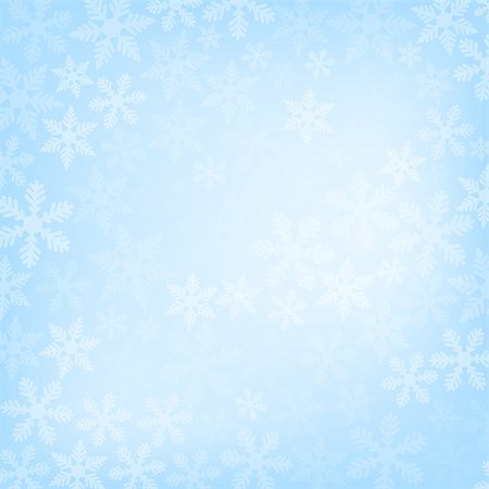 simsearch:400-07839998,k - Abstract blue christmas background with snowflakes Stock Photo - Budget Royalty-Free & Subscription, Code: 400-07821654