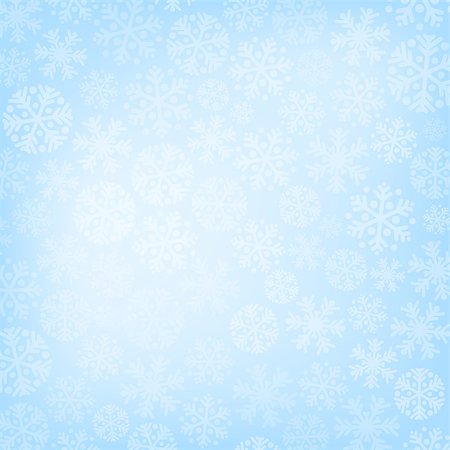 simsearch:400-07839998,k - Abstract blue christmas background with snowflakes Stock Photo - Budget Royalty-Free & Subscription, Code: 400-07821659