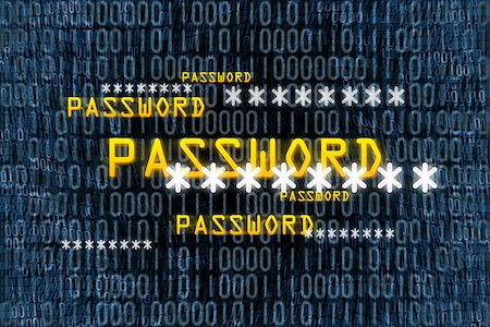 security screens - An image of a binary password background Foto de stock - Super Valor sin royalties y Suscripción, Código: 400-07822587
