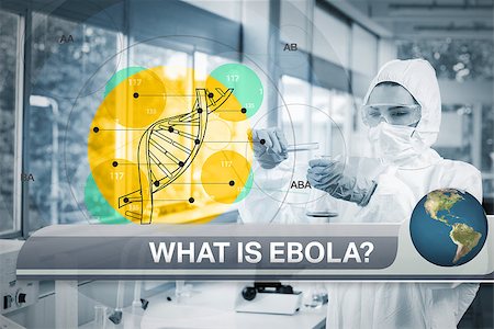 digital experience - Digital composite of Ebola news flash with medical imagery Photographie de stock - Aubaine LD & Abonnement, Code: 400-07835245