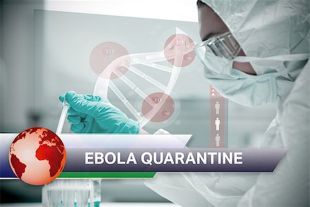 digital experience - Digital composite of Ebola news flash with medical imagery Photographie de stock - Aubaine LD & Abonnement, Code: 400-07835258