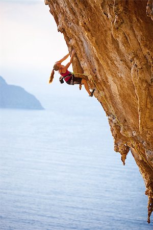 simsearch:400-07292725,k - Family rock climber at sunset. Kalymnos Island, Greece. Photographie de stock - Aubaine LD & Abonnement, Code: 400-07836045
