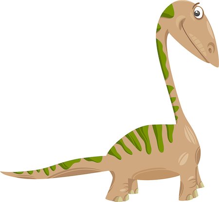 simsearch:400-08161528,k - Cartoon Illustration of Apatosaurus Prehistoric Dinosaur Foto de stock - Royalty-Free Super Valor e Assinatura, Número: 400-07836437