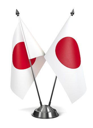 simsearch:400-07840116,k - Japan - Miniature Flags Isolated on White Background. Photographie de stock - Aubaine LD & Abonnement, Code: 400-07836529