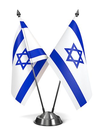 simsearch:400-07840116,k - Israel - Miniature Flags Isolated on White Background. Photographie de stock - Aubaine LD & Abonnement, Code: 400-07836547