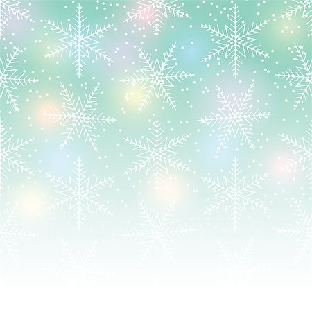 simsearch:400-08407579,k - Christmas snowflakes on colorful background. Vector illustration. Photographie de stock - Aubaine LD & Abonnement, Code: 400-07836826