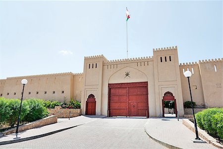 simsearch:400-07837352,k - Image of the entrance gate to the market in Nizwa Stock Photo - Budget Royalty-Free & Subscription, Code: 400-07837341