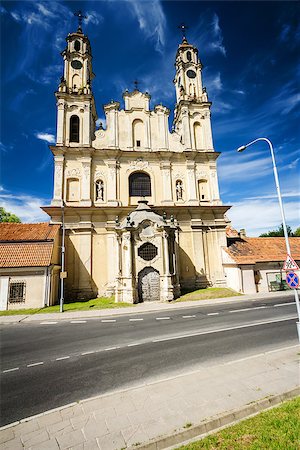 simsearch:400-07668194,k - Abandoned Old Mission Church in Vilnius, Lithuania. Stock Photo - Budget Royalty-Free & Subscription, Code: 400-07837433