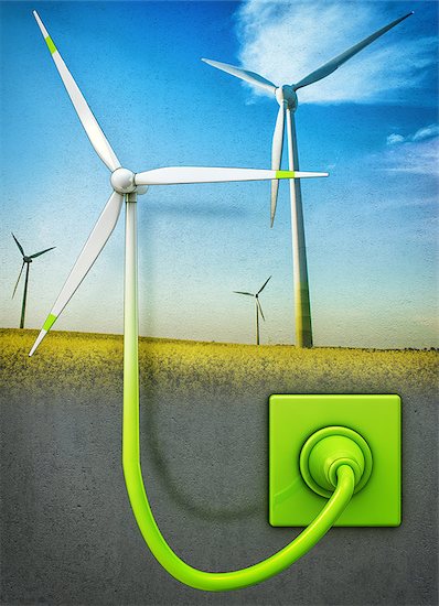 picture of a green energy concept Stock Photo - Royalty-Free, Artist: andose24, Image code: 400-07837536