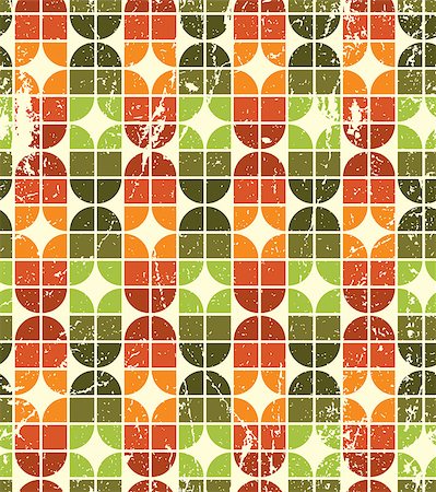 patterned tiled floor - Vintage colorful decorative seamless pattern, rhombic abstract background. Foto de stock - Super Valor sin royalties y Suscripción, Código: 400-07837636