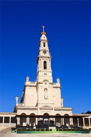 Sanctuary of Our Lady of Fatima, Fatima, Portugal Stock Photo - Budget Royalty-Free & Subscription, Code: 400-07838116