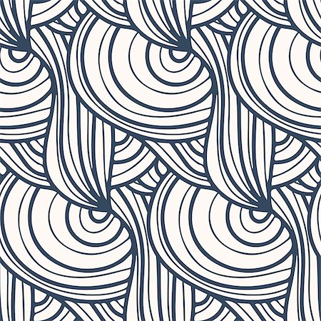 simsearch:400-07836785,k - Black and white seamless pattern in doodle style. Vector illustration. Stock Photo - Budget Royalty-Free & Subscription, Code: 400-07838533