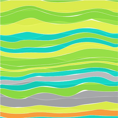 simsearch:400-07717164,k - Abstract colorful striped wave background. Vector illustration Photographie de stock - Aubaine LD & Abonnement, Code: 400-07838659